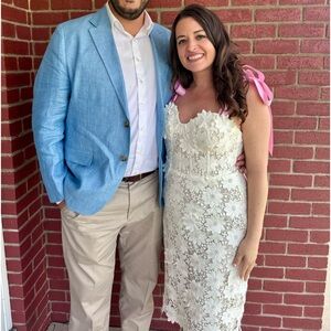 Watters Ambrosia midi dress lace size 10